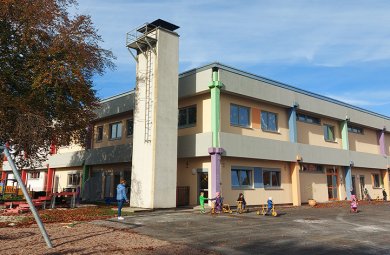 Kindergarten Aussenansicht Lippoldsberg