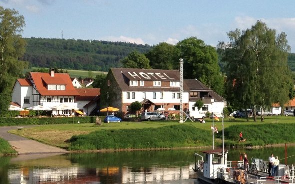 Der "Anker" aus Sicht der Weser