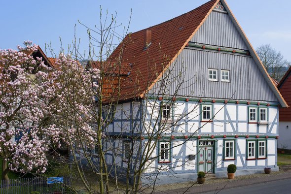 B&B Fachwerkhaus Eingang