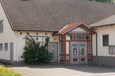Eingang Dorfgemeinschaftshaus
