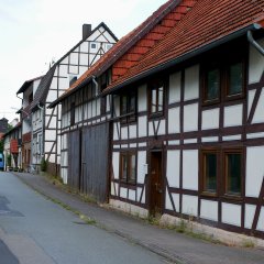 Gewissenruh blick in die Dorfstraße