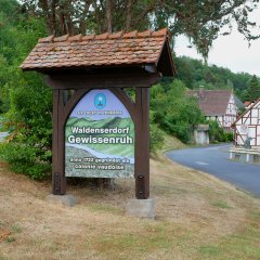 Gewissenruh Ortseingang Ttafel