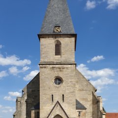 Kirche Frontansicht Heisebeck