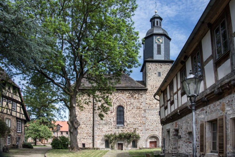 Klosterkirche Seite Lippoldsberg