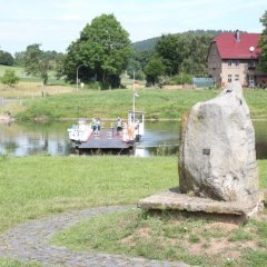 Märchenfähre Anleger Lippoldsberg