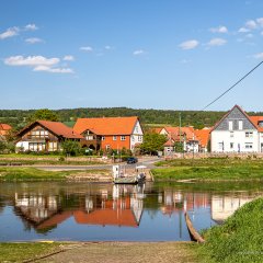 Geisierfähre am Anleger